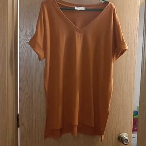 Brown Short sleeve t-shirt